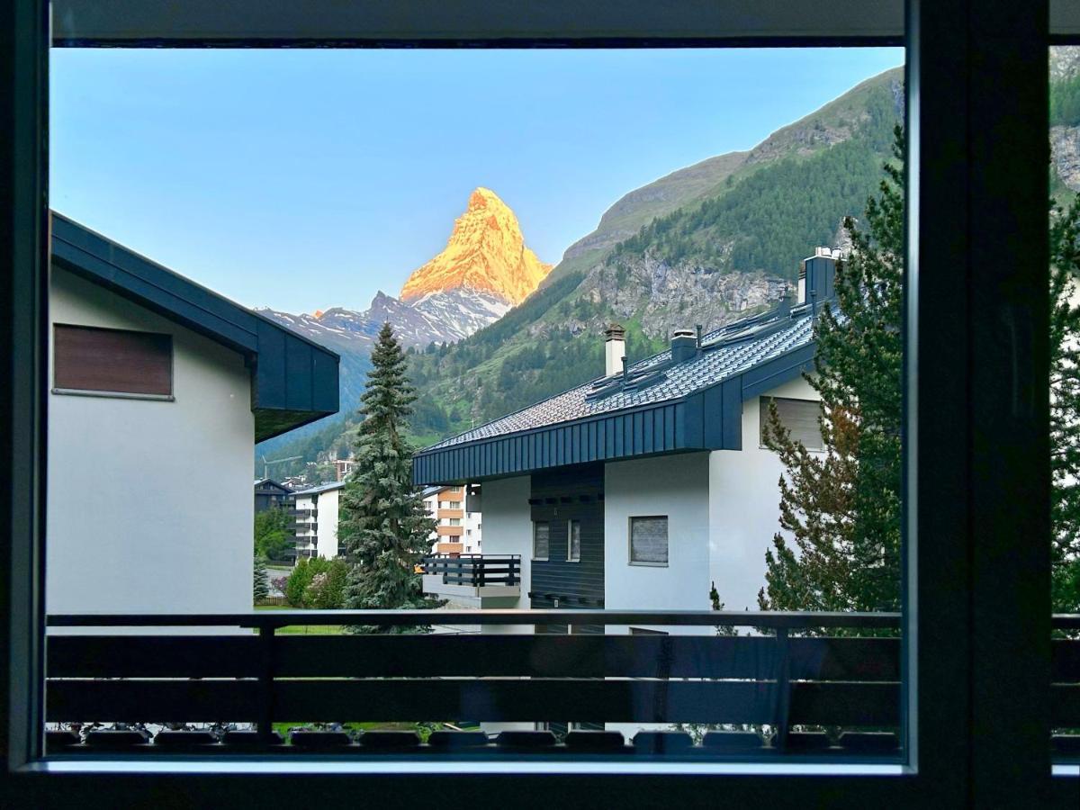 Beautiful Apartment In Zermatt With A Breathtaking View Of The Matterhorn Luaran gambar